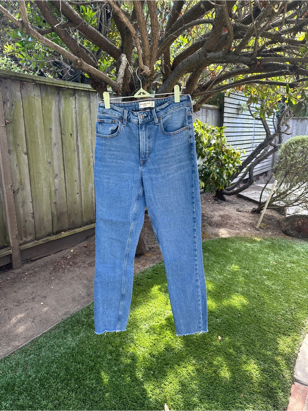 Abercrombie & Fitch Light Blue High-Rise Women's Jeans